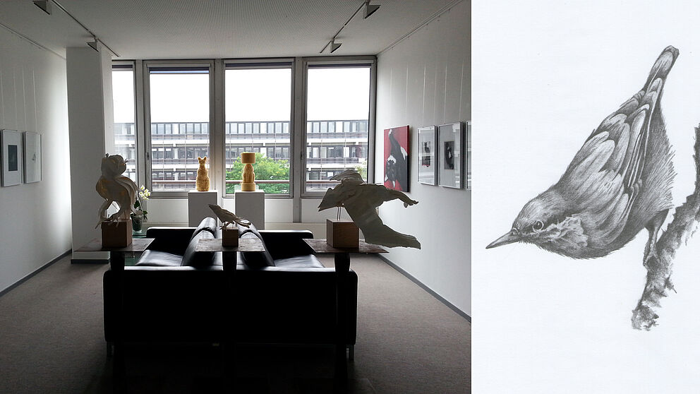 Abbildung: Ausstellung "Von Feder und Fell"