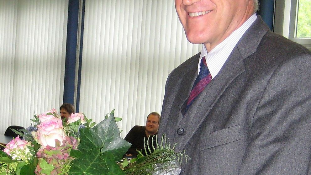 Foto (Elena Schlegel): Prof. Dr. Franz Rammig, neu gewählter Dekan der Fakultät für Elektrotechnik, Informatik und Mathematik der Universität Paderborn